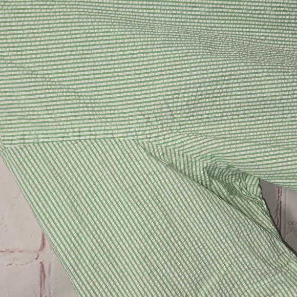 Vintage Ralph Lauren Classic Fit Seersucker Short Sleeve Shirt Mens Size XL - Picture 7 of 10